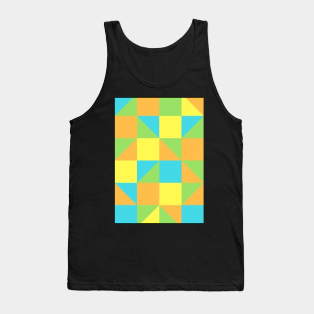 Quilt Squares 2 Tank Top by LaurenPatrick